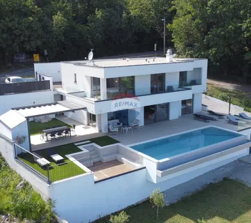 OPATIJA,LOVRAN- luksuzna vila s bazenom i pogledom na more - cover