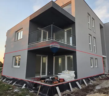 Istra, Kanfanar - novogradnja, pogled more 3 sobe 1. kat - 101 m2 - cover