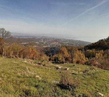 Opatija,Matulji,Kućeli građevni teren s pogledom na more - cover