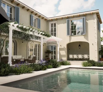 Istra, Kanfanar - 815 m2, zemljište s garađevinskom dozvolom - cover