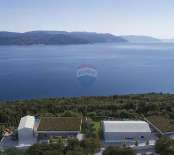 Istra, Plomin građevinski teren sa otvorenim pogledom na more - cover