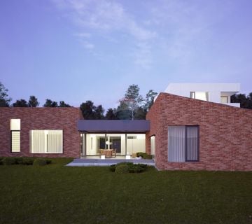VELIKA GORICA okolica-Pustike, kuća moderne gradnje 241m2, visoki roh bau - cover
