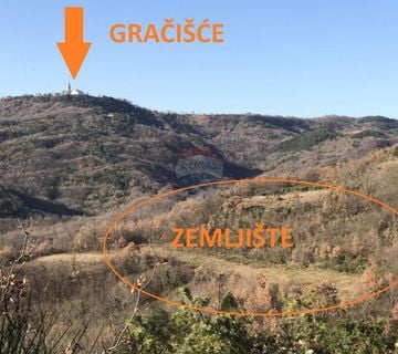 Istra, Gračišće okolica poljoprivredno zemljište 14825m2  - cover