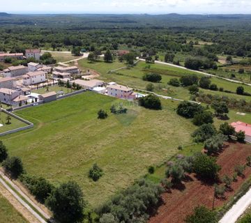 Istra, Kanfanar, građevinsko zemljište s pogledom na more 3292 m2 - cover