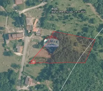 Istra, Buzet, Roč - 4848 m2 građevinsko i negrađevinsko zemljište - cover