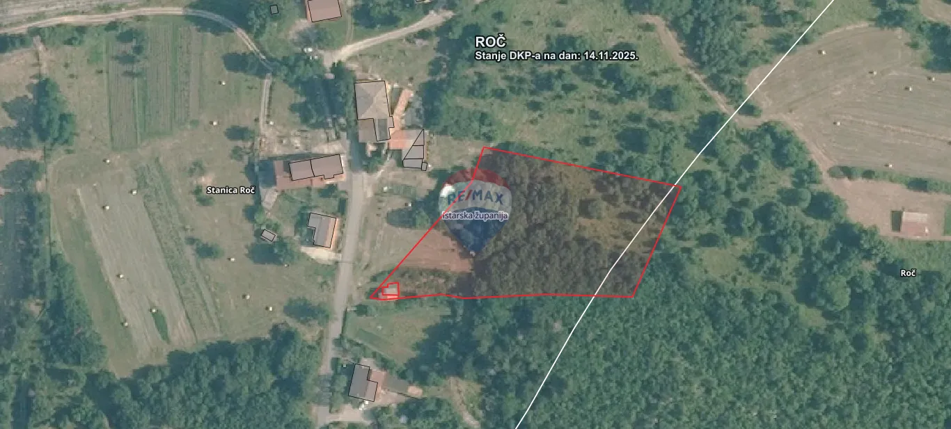 Istra, Buzet, Roč - 4848 m2 građevinsko i negrađevinsko zemljište - cover