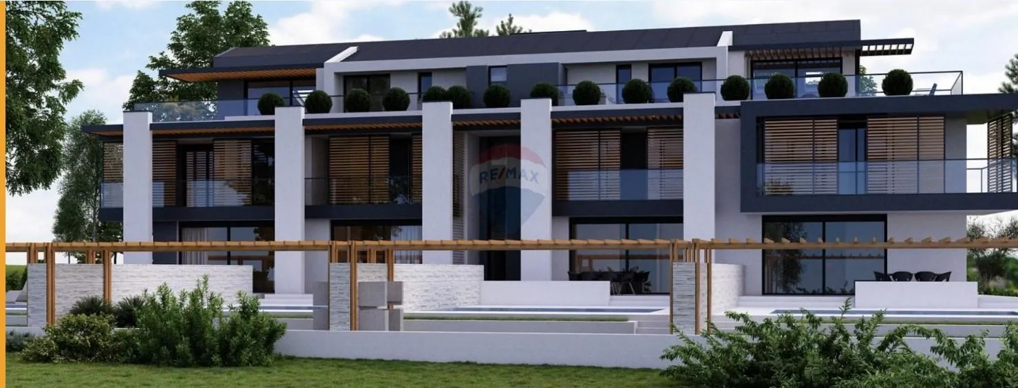 Istra, Rovinj, građevinsko zemljište s građevinskom dozvolom za 5 stanova, blizu plaže - cover