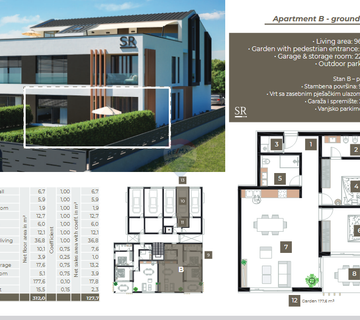 Rovinj,stanovi vrhunske kvalitete u novogradnji-127,7m2-SALTERIA RESIDENCE - cover