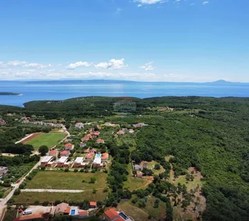Istra - Marčana - Peruški, građevinko zemljište sa pogledom na more - cover