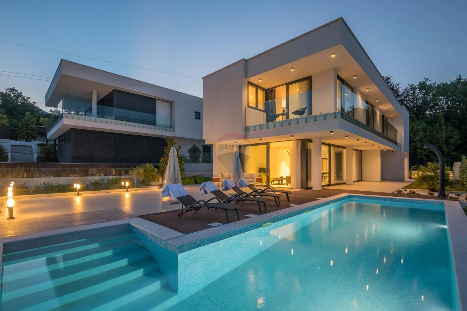 OPATIJA,VEPRINAC- EKSKLUZIVNO, nova vila s bazenom i pogledom na more - cover