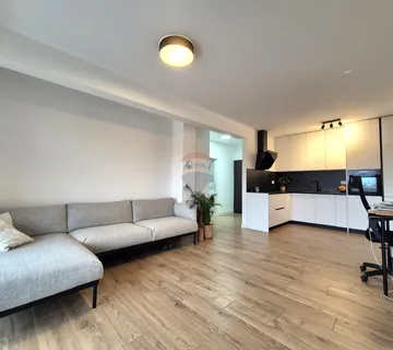 RIJEKA,KASTAV- NOVOGRADNJA, stan 1S+DB, parking, terasa, pogled na more - cover