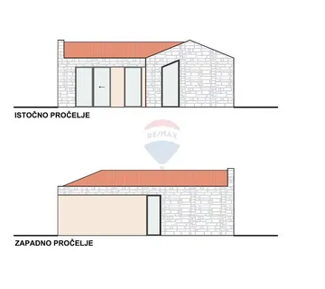 Istra, Rovinj okolica, prizemna kuća s bazenom 100m2  - cover