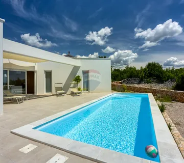 OTOK KRK-GRAD KRK,bliža okolica mode3rna villa na prodaju  - cover