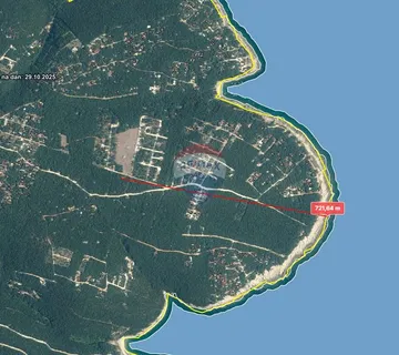 Istra,Krnica-parcela blizu mora i vikend naselja - cover