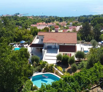 OPATIJA,LIGANJ- penthouse s bazenom, okućnicom, pogledom na more - cover