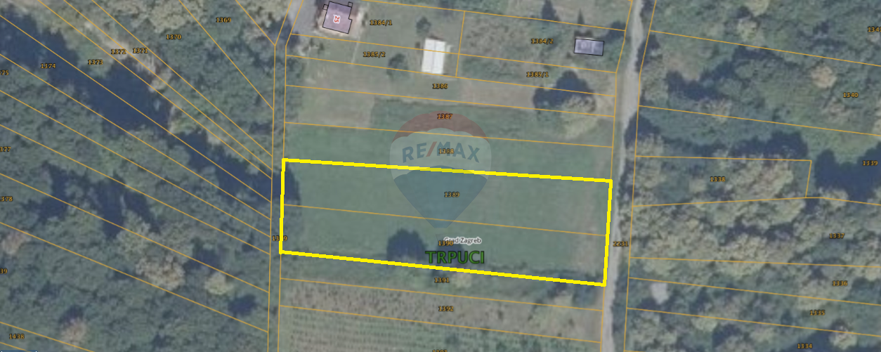 Zagreb, Donji Trpuci, poljoprivredno zemljište 2536 m2 - cover
