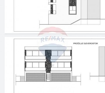 OPATIJA, OPRIĆ- teren s građevinskom dozvolom i plaćenim komunalijama za višestambeni objekt - cover