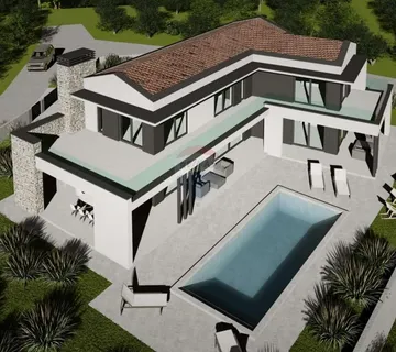 Istra, Rakalj, moderna vila s bazenom - cover