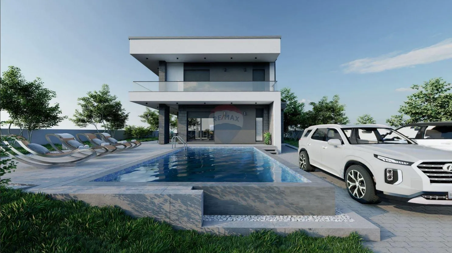 Istra - Rovinj okolica - Moderna kuća za odmor s bazenom - cover