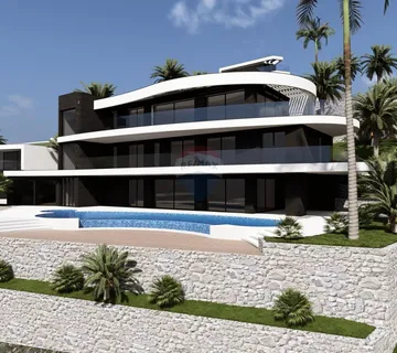 OPATIJA - MEDVEJA - Samostojeća kuća u izgradnji sa bazenom - cover