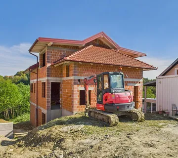 Zagreb, Gornja Dubrava – roh-bau kuća sa zemljištem i dokumentacijom - cover