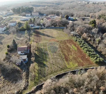 Višnjan-Cvitani - građevinski teren - 6234 m2 - cover