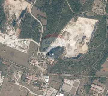 ISTRA, PULA, građevinsko zemljište gospodarske-proizvodne namjene, 1ha - cover