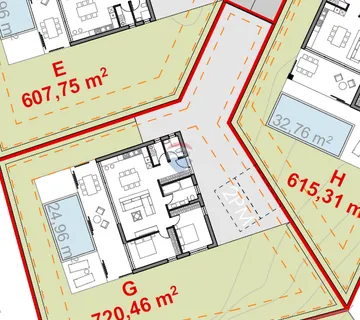 Rovinj, 8km-Šorići, idealna građevinska parcela-720m2 - cover