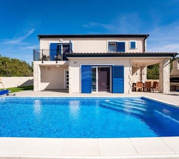 OTOK KRK,DOBRINJ moderna villa sa bazenom  - cover