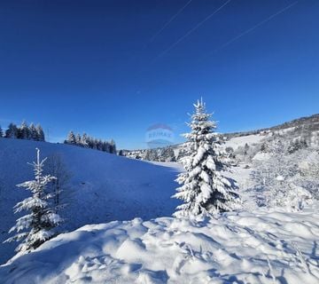 Gorski kotar, Ravna Gora, dvojna kuća 114 m2 i sanjkalište 6000 m2 - cover