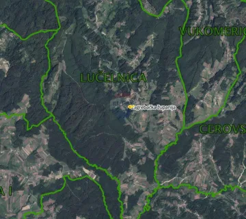 Pisarovina, Lučelnica, građevinsko zemljište 3963 m2 - cover