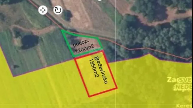 Sveta Nedelja-Kerestinec, građevinsko zemljište 2095 m2 sa analizom parcele - cover