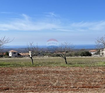 Poreč - okolica, prekrasno građevinsko zemljište otvorenog pogleda na more - cover