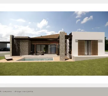 Vižinada okolica, građevinsko zemljište 735 m2 s projektom - cover