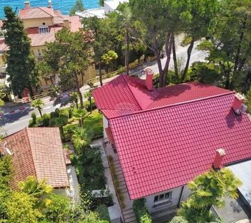 OPATIJA- etaža vile + studio apartman sa okućnicom, garažom i pogledom na more, blizu mora - cover