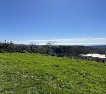 Istra, Krasica -Građevinsko zemljište s pogledom na more - cover