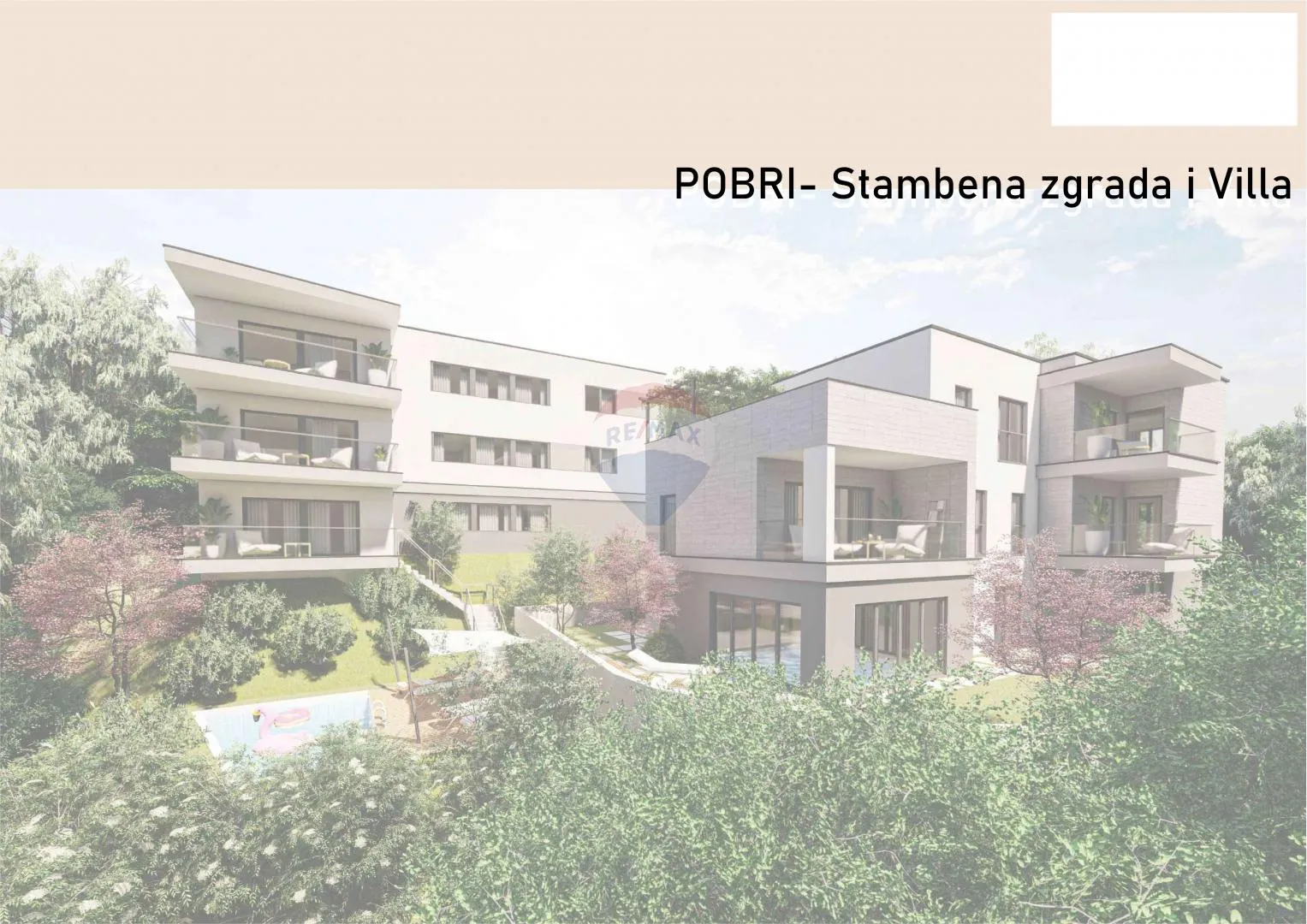 OPATIJA, POBRI- zemljište s idejnim projektom za stambenu zgradu i villu - cover