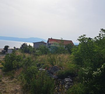 Kraljevica, građevinski teren sa pogledom na more - cover
