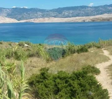 PAG , Građevinski teren 100m od mora - cover