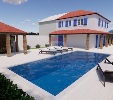OTOK KRK,LINARDIĆI -villa u novogradnji sa bazenom - cover