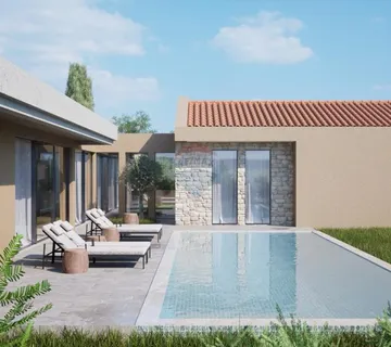 Istra,Kaštel-Projekt s građevinskom dozvolom i pogledom na more - cover