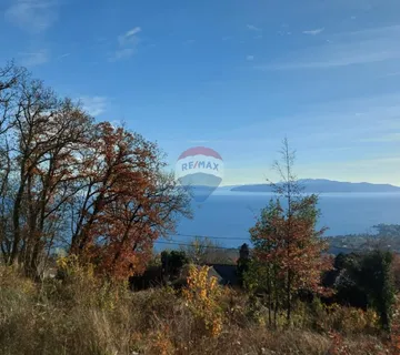 OPATIJA, Zubinići - teren 813 m2 sa panoramskim pogledom na more - cover