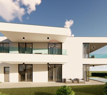OTOK KRK-OMIŠALJ moderna villa sa bazenom na prodaju  - cover