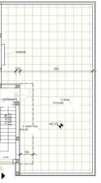 Privlaka- STAN SA KROVNOM TERASOM! POGLED NA MORE! 300 m do mora! - cover