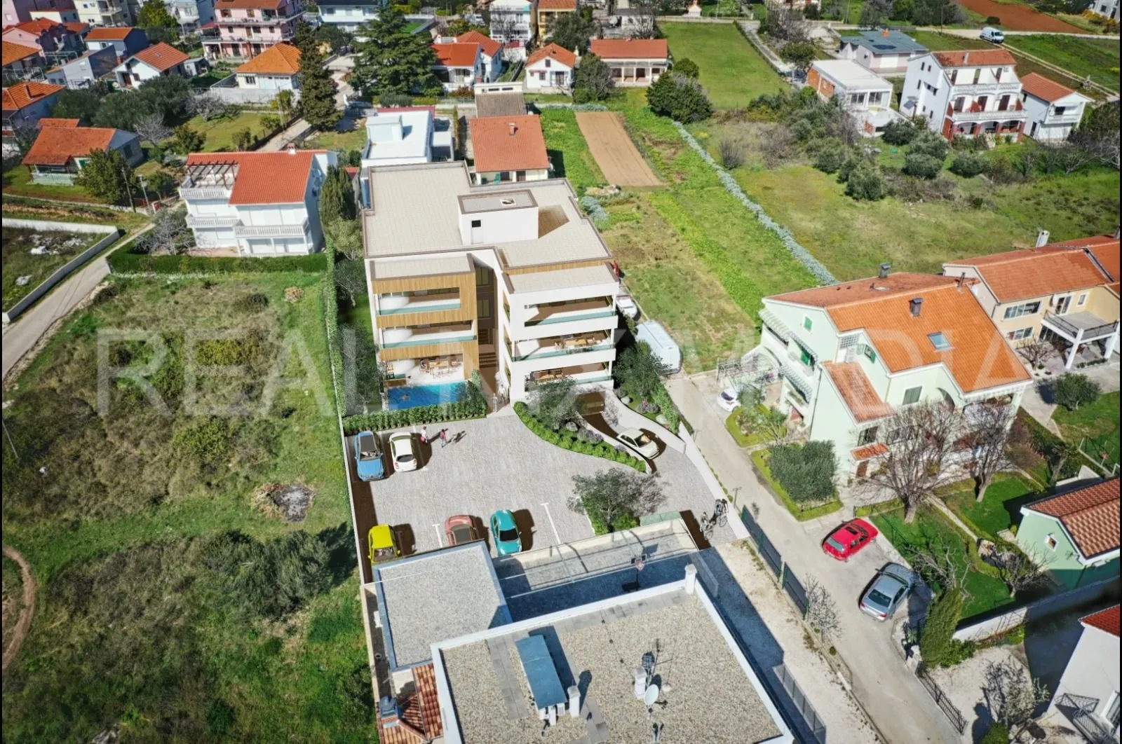 SUKOŠAN-PENTHOUSE 40 m DO MORA - JACUZZI - cover