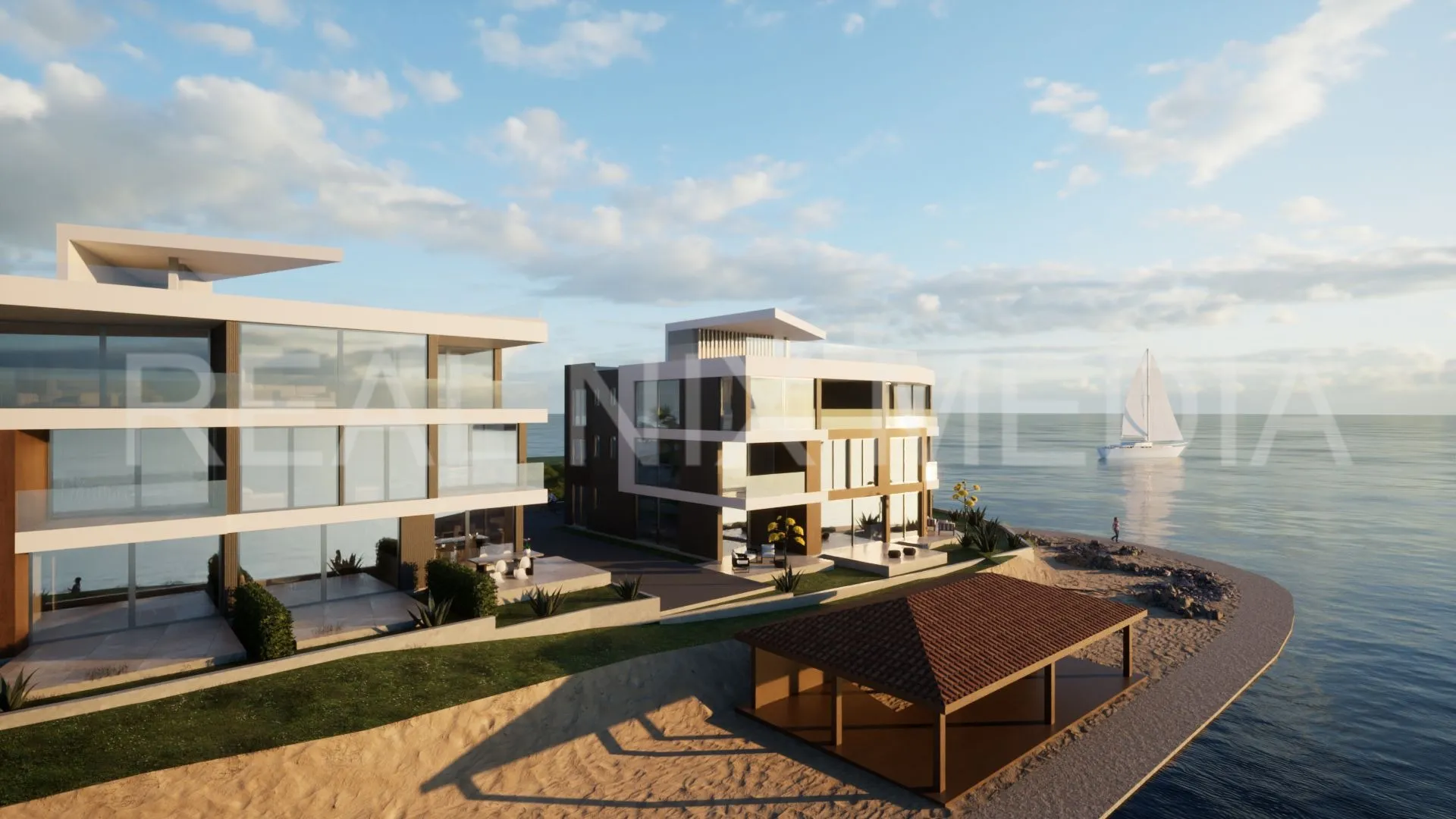 PRIVLAKA-JEDINSTVENA LOKACIJA!PANORAMSKI POGLED NA MORE!2-etažni stan! - cover