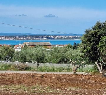 Zadar, Vrsi - građevinsko zemljište (774m2) u centru, pogled na more - cover