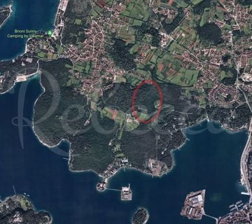 GRAĐEVINSKO ZEMLJIŠTE: PULA – VALLELUNGA – ŠTINJAN / 5272 m2 - cover