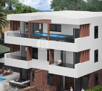 Apartman u novogradnji, 1. kat 65,83 m2 - PAG - Dubac - Varsan, Novalja
