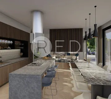 LUKSUZNA VILA S BAZENOM I PANORAMSKIM POGLEDOM NA MORE – VRBNIK, OTOK KRK - cover